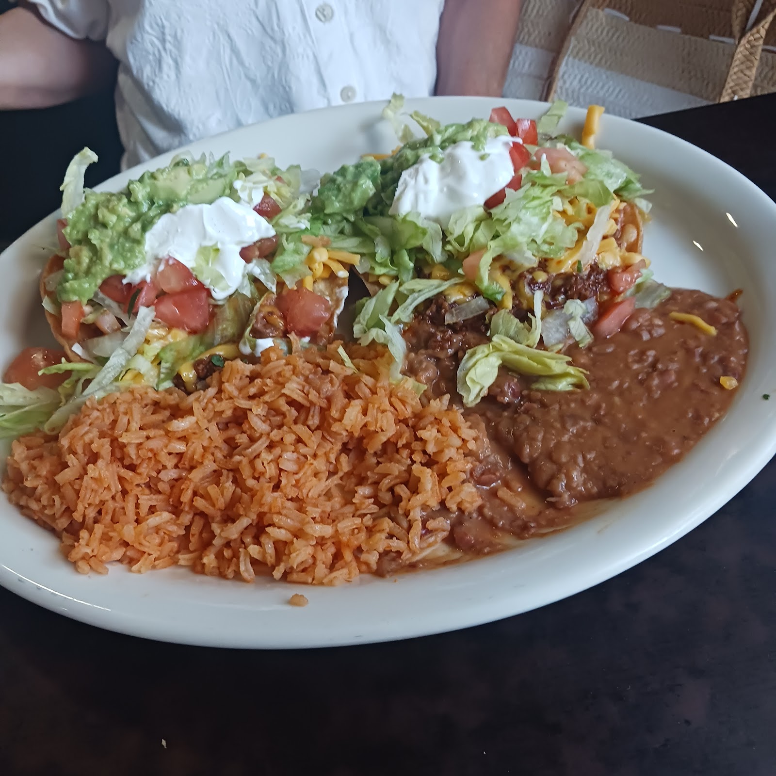 Fresh Mexican dish served at Acapulco Restaurant